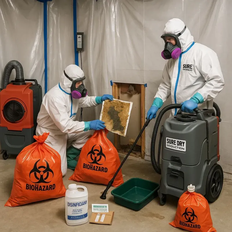 Contaminated Water Handling Protocols process in Erin, TN