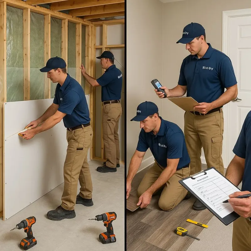 Repairs and Reconstruction process in Erin, TN